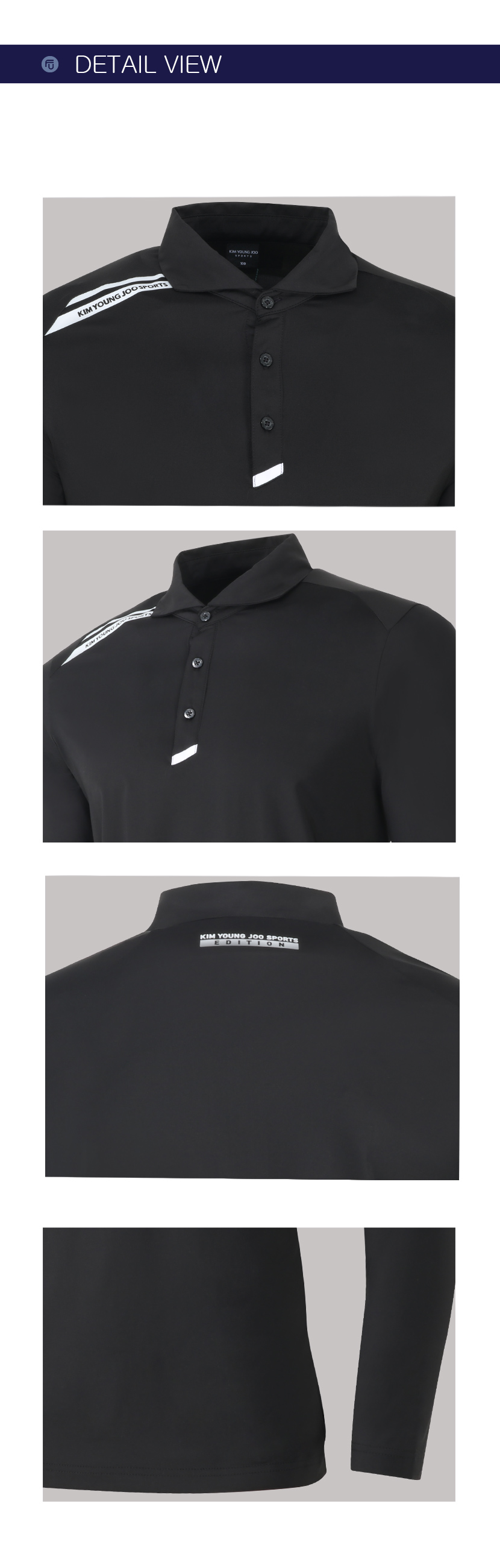 페라어스 남성 골프 어깨 로고라인 티셔츠 CTJYJ2001S2